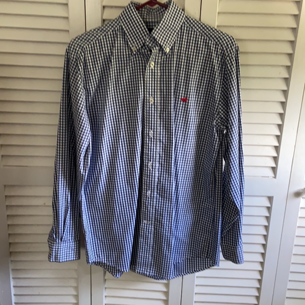 Southern marsh blue check size mens small - Picture 2 of 2